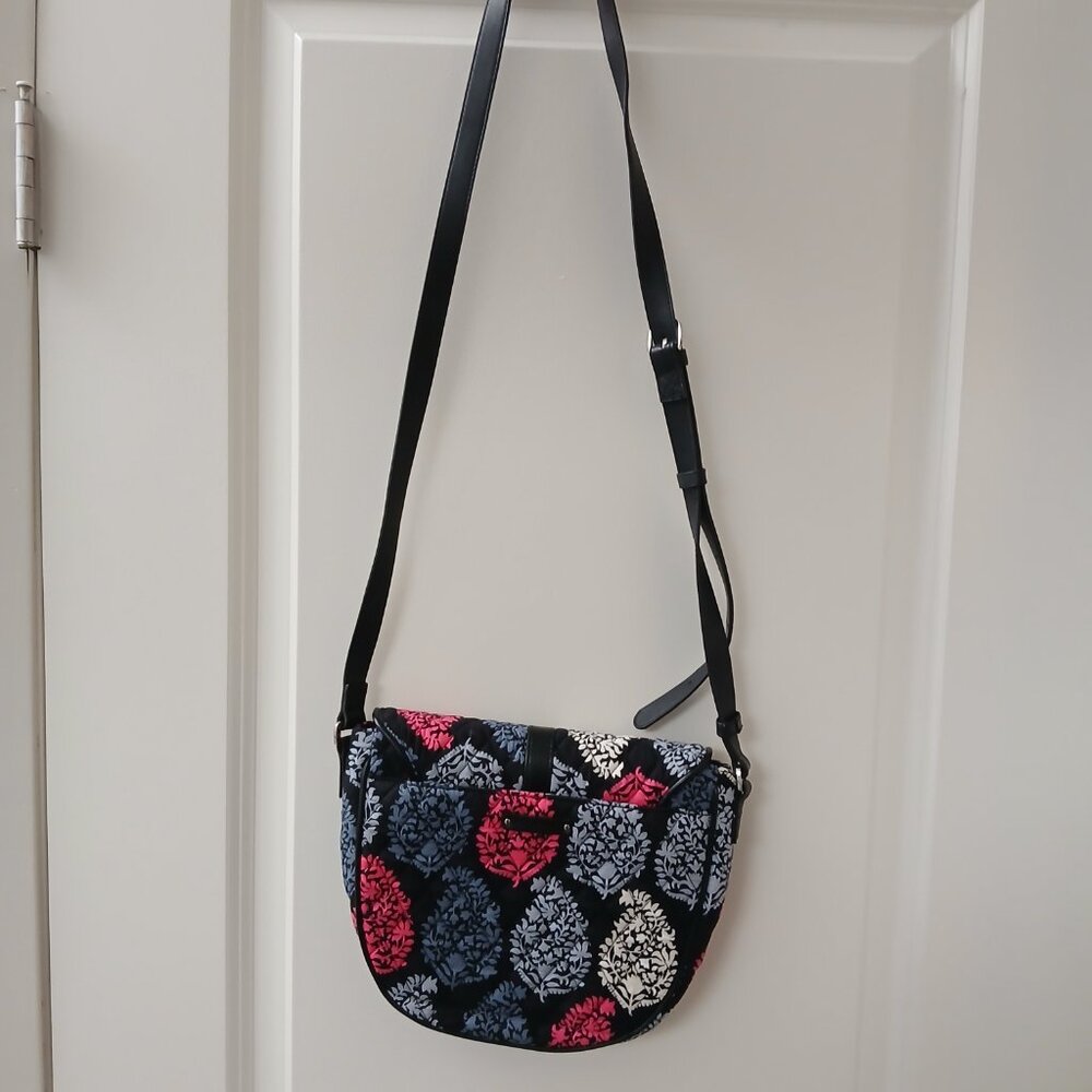 Vera Bradley Slim Saddle Bag in Northern Lights GUC - Picture 5 of 11